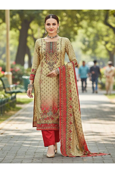 Rang Unstitched Churidar Salwar Kameez Set