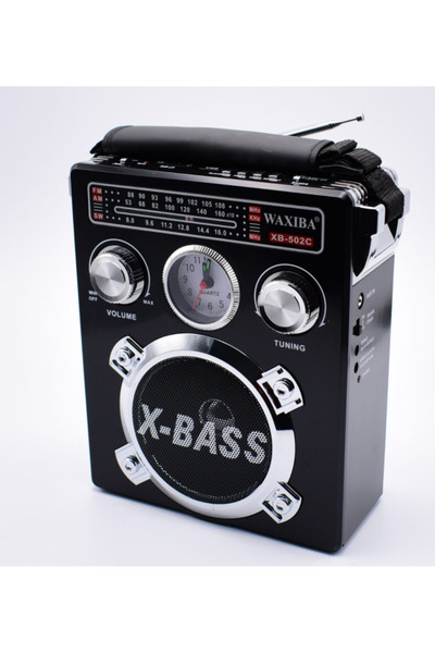 OEM Radio XB 502C ROTOSONIC USB SD TF MP3 PLAYER Flashlight and Clock