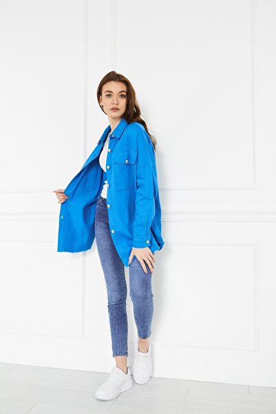 comstar Жіночий піджак з бахромою з габардіну