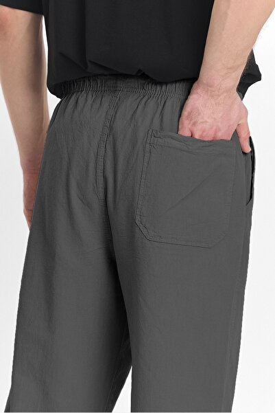 COMBİNE MİCHAİL Чоловічі базові штани Regular Fit кольору диму