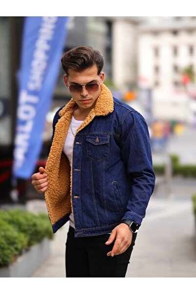 comstar ERKEK İÇİ KÜRKLÜ KOT CEKET