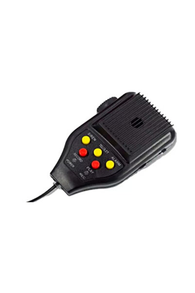 auto Sirenă auto cu 5 melodii ES 500 cu microfon și funcție de înregistrare 12V 100W