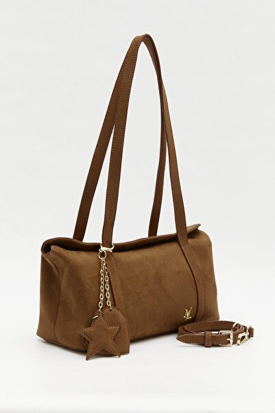 MARKALİSTE Rouen Suede Bag Brown