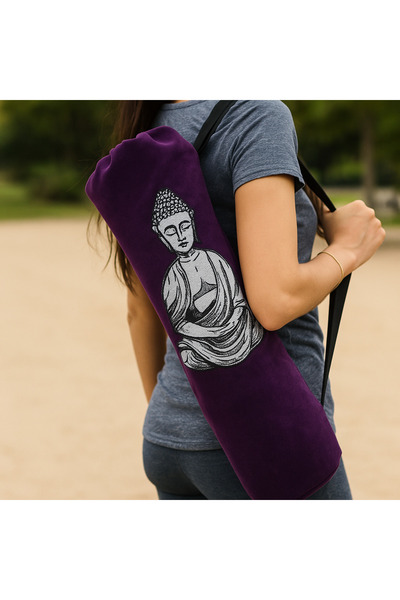 Attolya بساط بيلاتيس لليوجا - حقيبة رياضية برباط