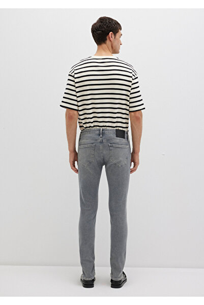 Mavi Kvnç Schwarze hellgraue Jeanshose 001070-83703