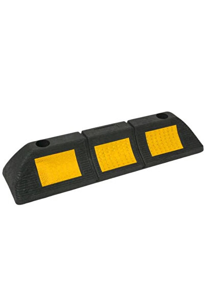 OEM Reflective car wheel stopper for parking space or wheel lock