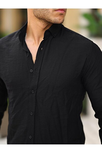 comstar Без кишень, якісний льняний сорочка Slim Fit