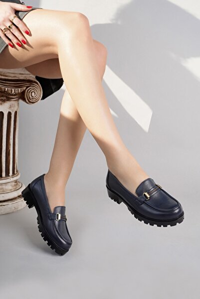 Diego Carlotti Дамски ежедневни мокасини с катарама от естествена кожа DC3508