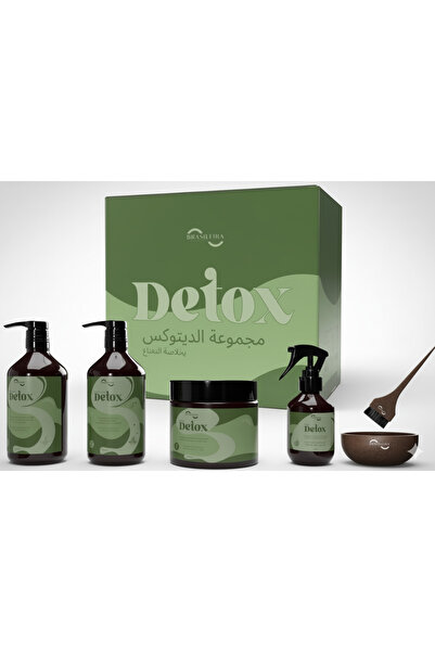 MAYCARE مجموعة برازيليرا لإزالة السموم من الشعر وفروة الرأس بالنعناع والليمون...