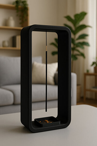 ALPAG Dikey Akış Tütsülük Siyah