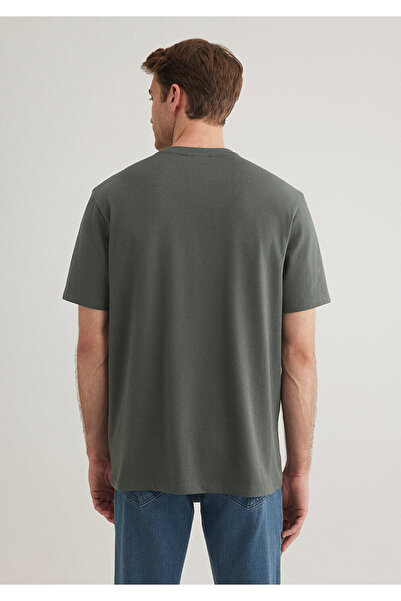 Mavi Μπλουζάκι Petrol Green Basic Regular Fit / Normal Cut 0610252-71598