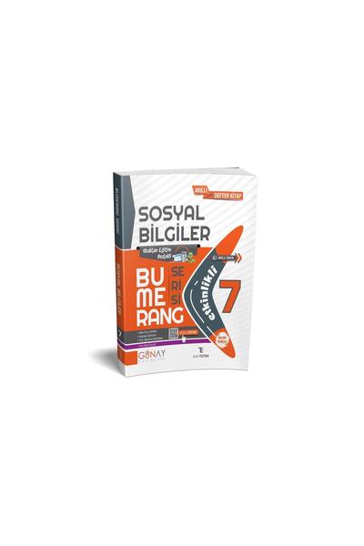 Günay Yayınları GÜNAY YAYINLARI 7. SINIF BUMERANG SOSYAL BİLGİLER ETKİNLİKLİ ...