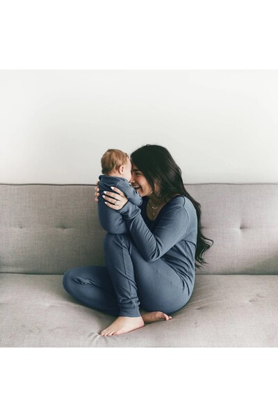 Lovedbaby Womens onesie, 100% cotton, Thermal Abyss, XS-L