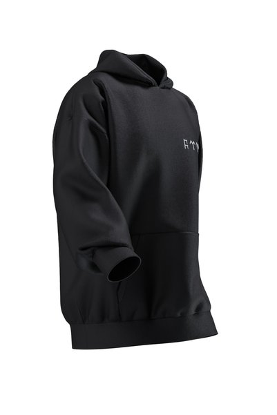 TURAN TACTICS GOKTURKÇE TURKISH WRITTEN OVERSIZE HOODIE (UNISEX)