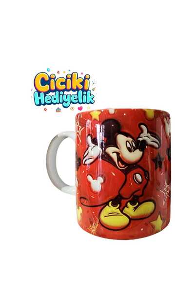ciciki hediyelik Ceramic Funny Mickey Mouse Mug, Gift Mug