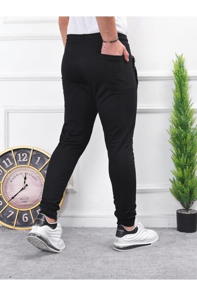 comstar Чоловічі штани-джоггери з еластичним поясом і принтом