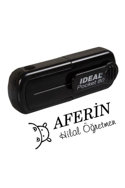 E-Hediyeci Kişiye Özel Öğretmen Aferin Cep Kaşesi - D214