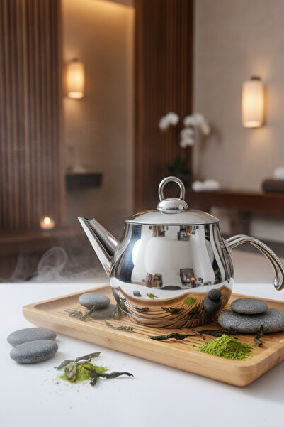 YUNUSOĞLU HOME Küre 2 Liter Stainless Steel Herbal Tea Infuser