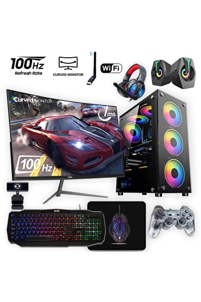 IZOLY K303 i7-860 16GB 256GB SSD GT 740 4GB GDDR5 24" Oyuncu Masaüstü Bilgisayarı