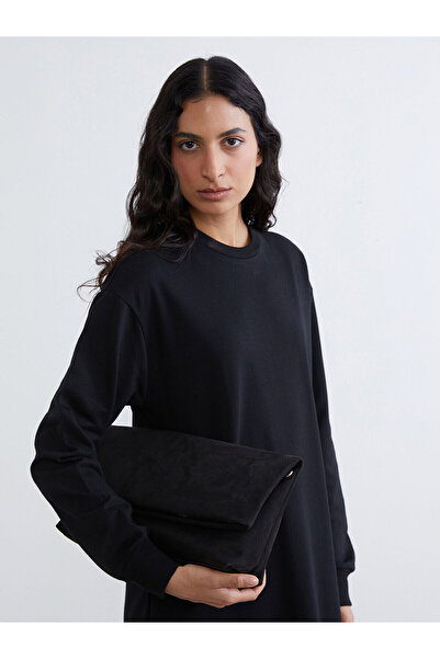 LC Waikiki Φόρεμα Vizyon New Season με λαιμόκοψη ποδηλατικού τύπου