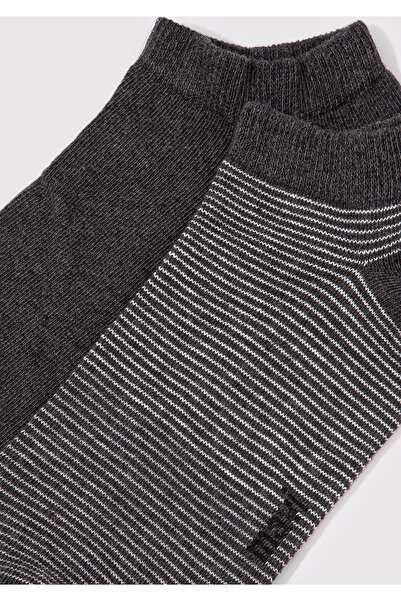 Mavi 2 Pack Gray Booties Socks 092051-32162