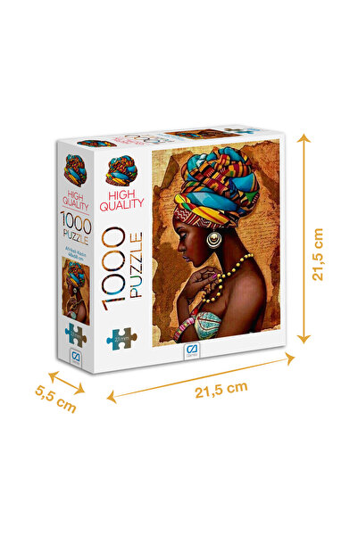 CA Games African Woman Puzzle 1000 Pieces