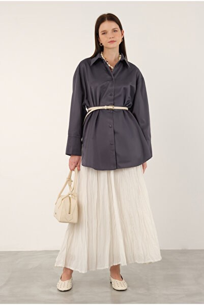 HEQA Коротка сорочка з димчастої попліни