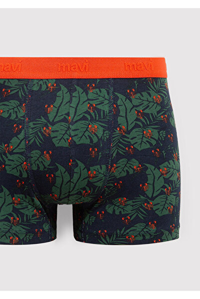 Mavi Scorpion Printed Navy Blue Boxer 092441-33648