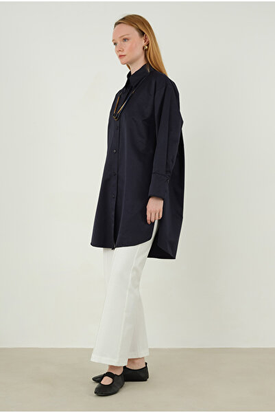 HEQA Poplin Gömlek 90 cm Ofis Lacivert