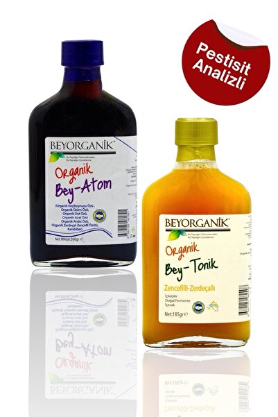 BEYORGANİK Organik Atom & Bey Tonik 2'li (PESTİSİT VE AĞIR METAL ANALİZLİ)