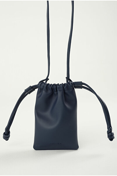 HEQA Mini Kese Çanta Lacivert