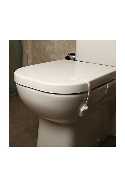 Miningaa Easy Installation Flexible Adjustable Toilet Seat Lock with Non-Marking Tape