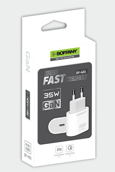 Soffany SY-421 35W PD GAN Şarj Başlığı