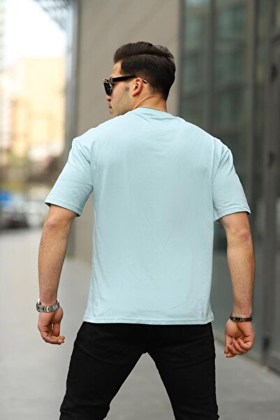 comstar Ανδρικό μπλουζάκι Oversize Basic Crew Neck Loose B.Μπλε