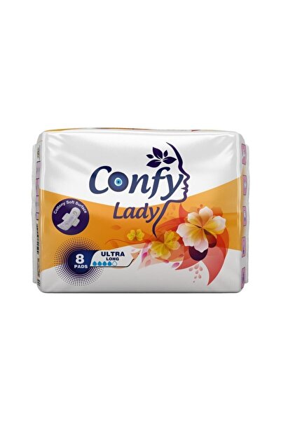 Confy Lady فوط صحية الترا لونج 8 قطع