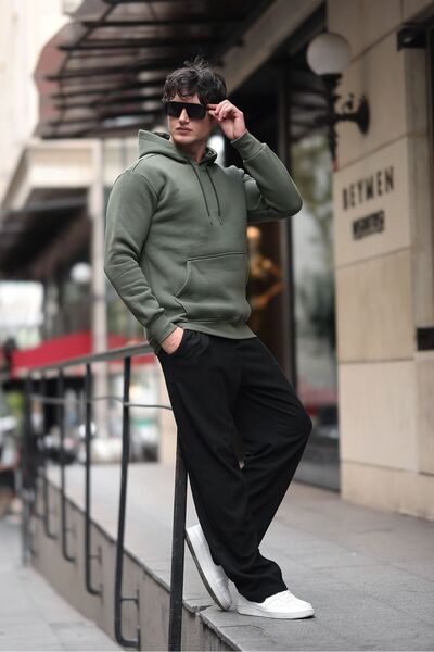 comstar Чоловічий капюшон з кишенями Basic Haki Sweatshirt