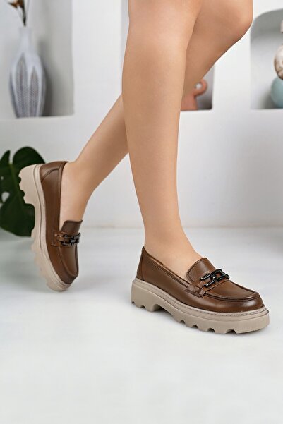 Hakiki Deri Kadın Günlük Ayakkabı DC3513