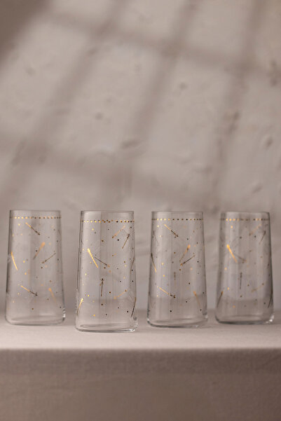 Rakle Dragonfly 4'lü Meşrubat Bardağı Seti 520 cc