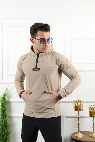 comstar Ποιοτικό ύφασμα αλεξίπτωτου τσέπης καγκουρό Lycra εποχιακό αδιάβροχο