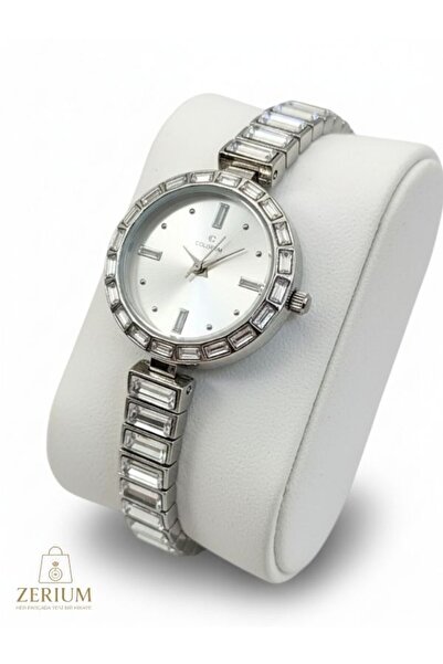 ZERİUM Waterway Elegance Round Design Women's Watch