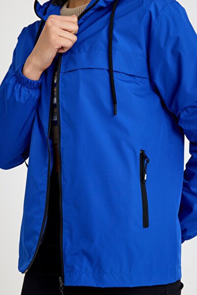 comstar Жіночий водонепроникний плащ з підкладкою, капюшоном і кишенями