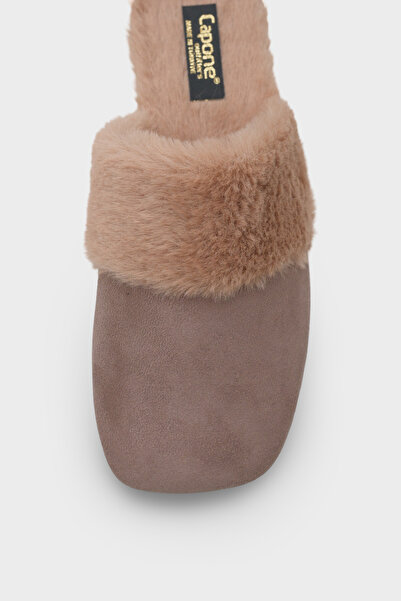 Capone Outfitters Elyse Women's Closed Gondola Furry Slippers