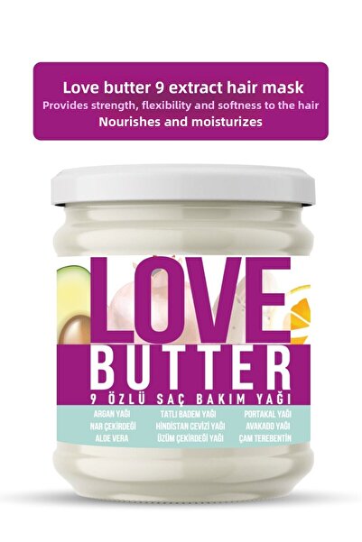LOVE BUTTER 9 Essence Hair Care Oil Mască de îngrijire a părului, hrănitoare ...