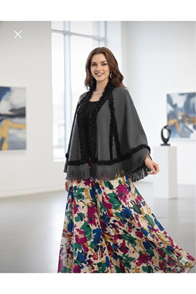 ARMİZA Γυναικείο χειμωνιάτικο πόντσο (ΠΟΛΥ Απαλό ΚΑΙ ΖΕΣΤΟ)