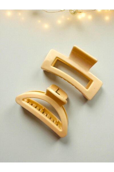 GALATA GIFT Claw Clip Hairpin, Women's Hair Clip, Set of 4 Hair Clips - 4 cm Length