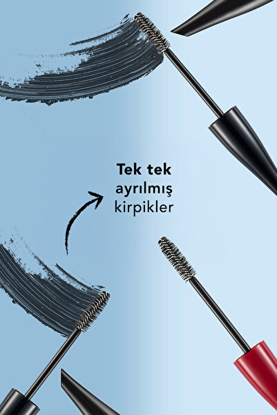 Flormar Hacim Veren 3 Etki 1 Arada Maskara (Siyah) - Spider Lash Mascara - 003 - 8690604110667