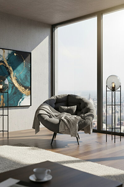 OdinBazaar Groky Tekli Koltuk Berjer Füme