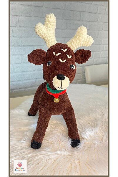 Renklere Dokunarak AMİGURUMİ KADİFE NOEL BABA'NIN GEYİĞİ