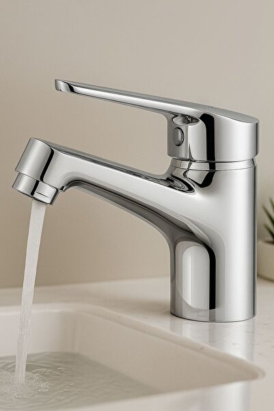 Viosa VİOSA Lavabo Batarya Musluk Aç Kapa 5 Yıl Garantili