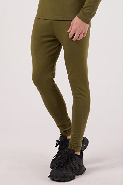 Scorp Thermo-Fit Erkek Termal İçlik Alt Kayak İçliği Askeri Haki Yeşil